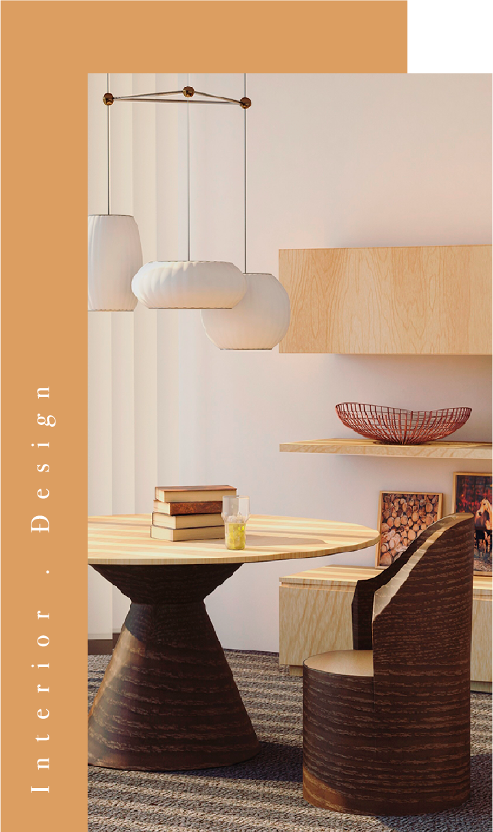 mesa de comedor junto a un asiento, elaborados en madera