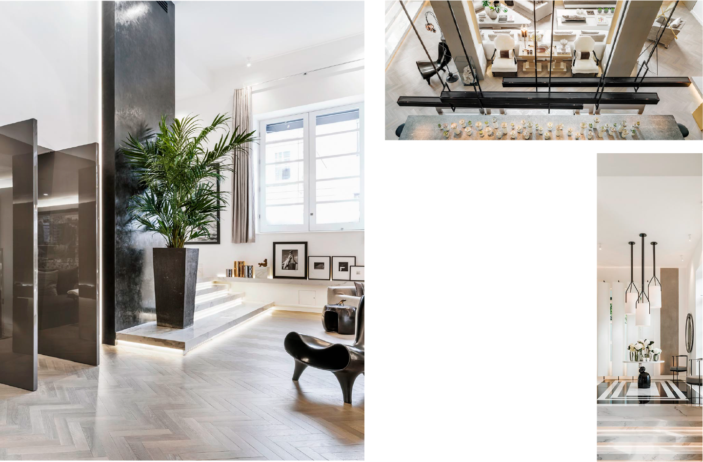 fotografía de los trabajos por kelly hoppen